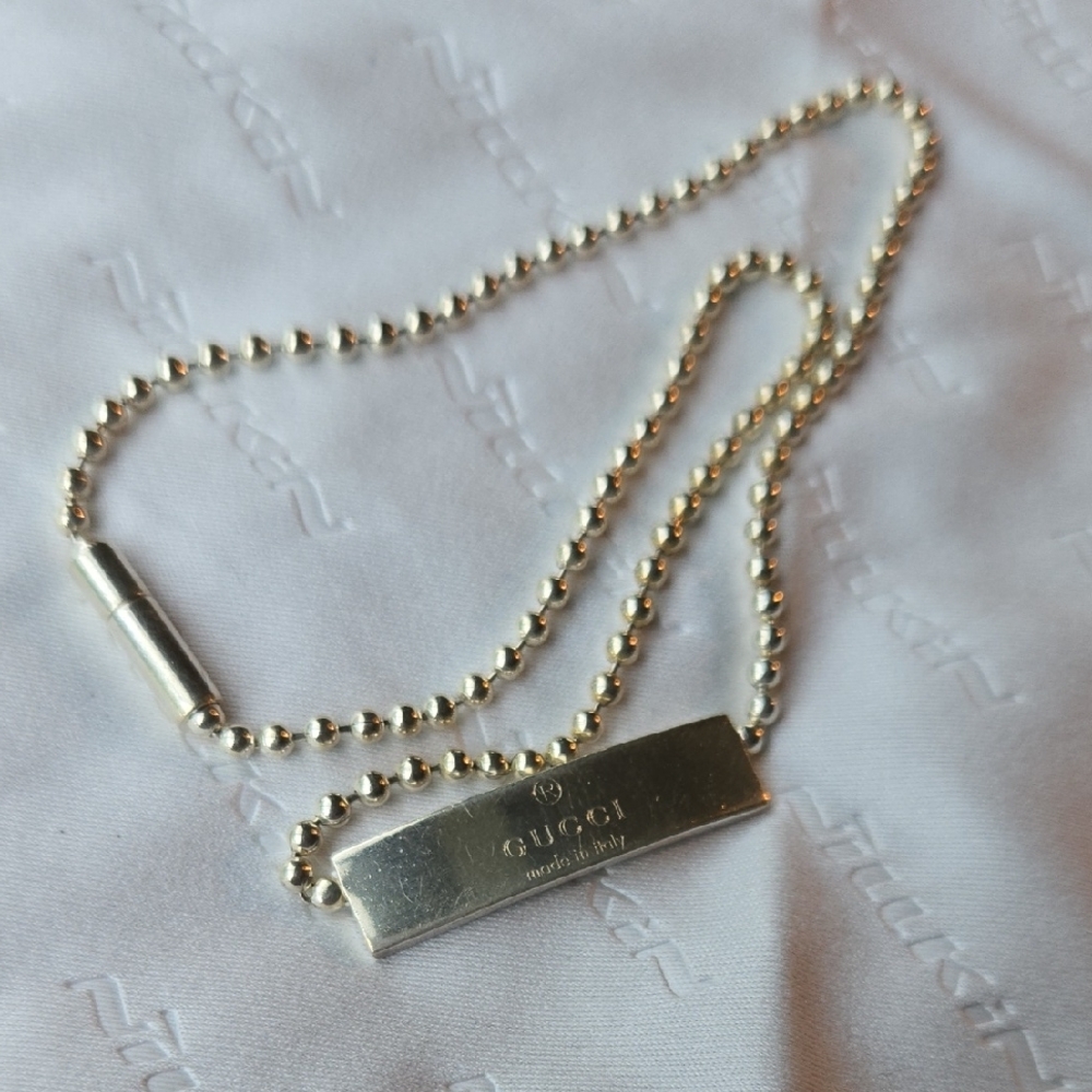 Gucci Silver Choker Necklace - Picture 6 of 8